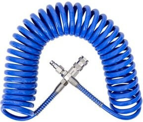 STIER Spiralschlauch SSL-762/635 aus Kunststoff in Blau - Bild 1