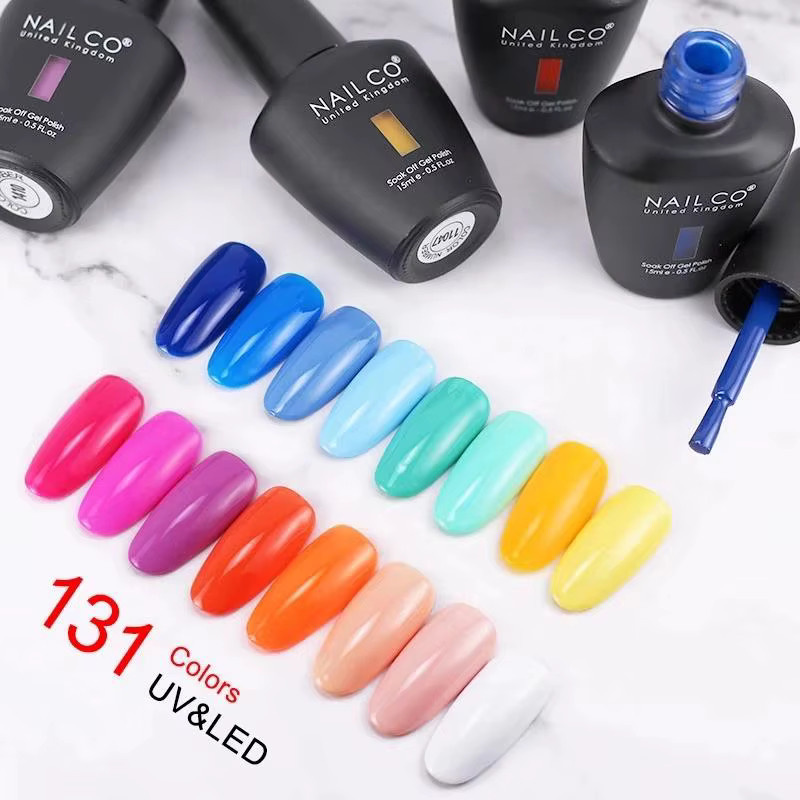 NAILCO Black Series Nagellack, nacktes Rot, 15 ml, glänzend - Bild 3