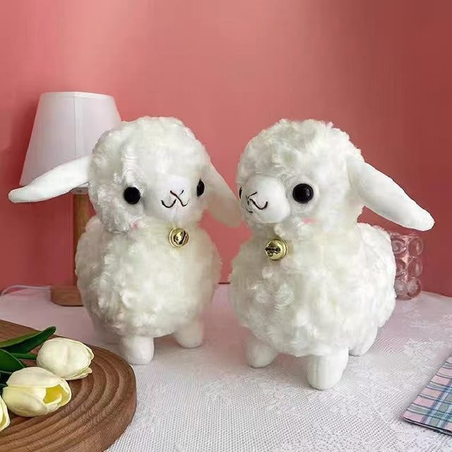 Andralyn Kleine Schafpuppe, Plüschtier, Weiß - Bild 1