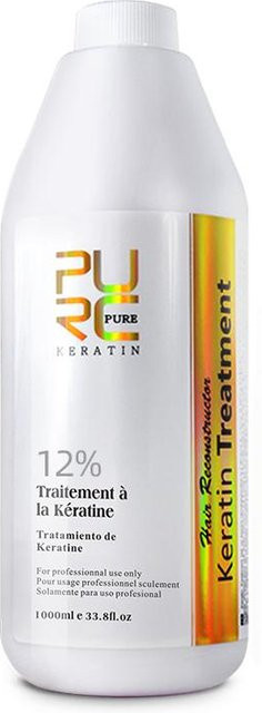 PURC Keratin Haarbehandlung, 1000 ml, für lockiges Haar - Bild 1