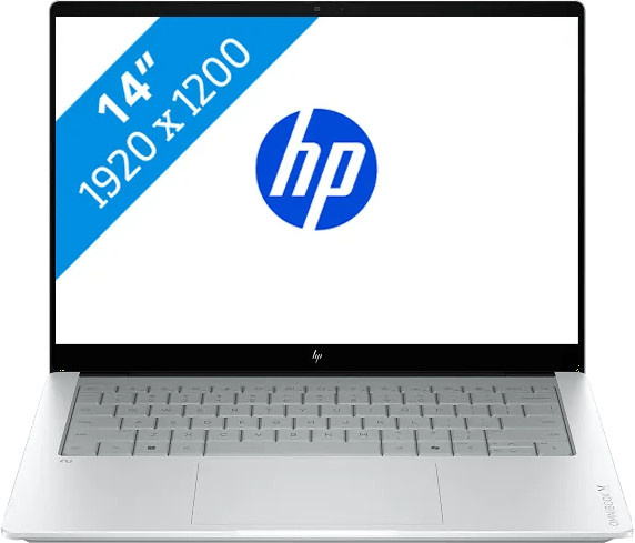 HP OmniBook X Laptop Next Gen AI 14-ka0053ng - 14 Zoll - Intel Ultra 5 - 16GB RAM - 512GB SSD - Silber - Bild 1