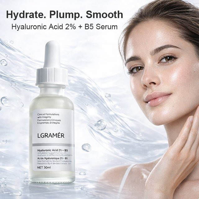 eelhoe Hyaluronsäure & B5 Serum, Gesicht und Augen, Reife Haut - Bild 1