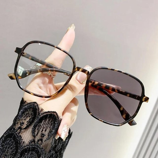 ZRGAE Sonnenbrille, square, Unisex, Kunststoff, Vollrand, grau - Bild 1