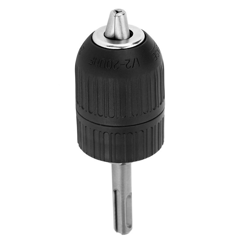 Kkmoon Keyless Drehmaschine Bohrfutter Konverter aus Kunststoff mit SDS Adapter, 2-13mm, Schwarz - Bild 5