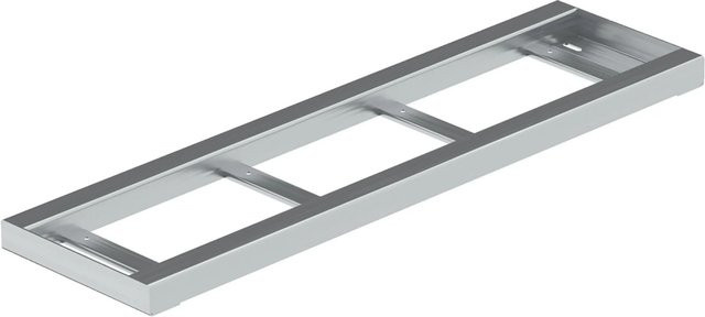 Dolle Einlegestufen für Außentreppe Gardentop 80 cm in Silber aus Stahl - Bild 1