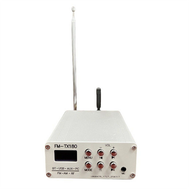 LBER AM FM Bluetooth Wireless Sender Multifunktionale Audio-Unterstützung mit US-Stecker - Bild 1