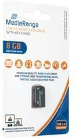 MediaRange USB Nano Flash Drive USB-A 8 GB, Schwarz - Bild 1