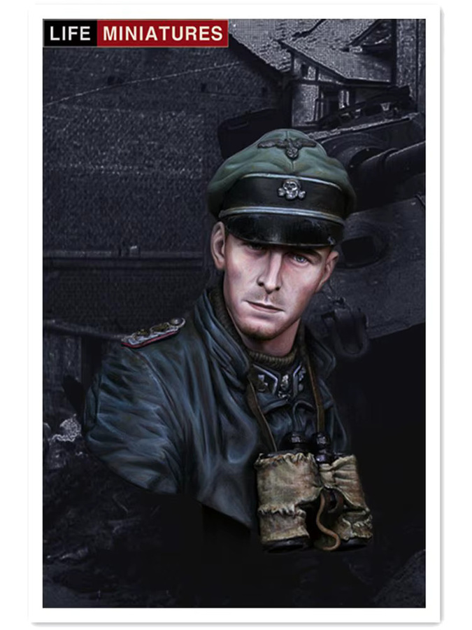 Resinking Joachim Peiper, 1:10 Resin-Bausatz, Unmontierte Skulptur - Bild 3