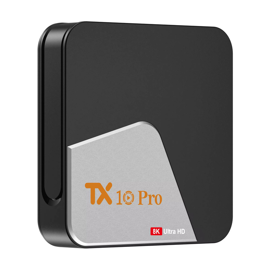 TX10 PRO Smart TV Box AIIwinner H313 mit Android 13, 8K Auflösung, Dual WLAN 2.4G/5G und Bluetooth 5.0, Schwarz - Bild 4