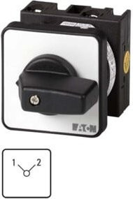 Eaton Umschalter 4pol. T0-4-8223/E Schwarz IP65 Einbau - Bild 1