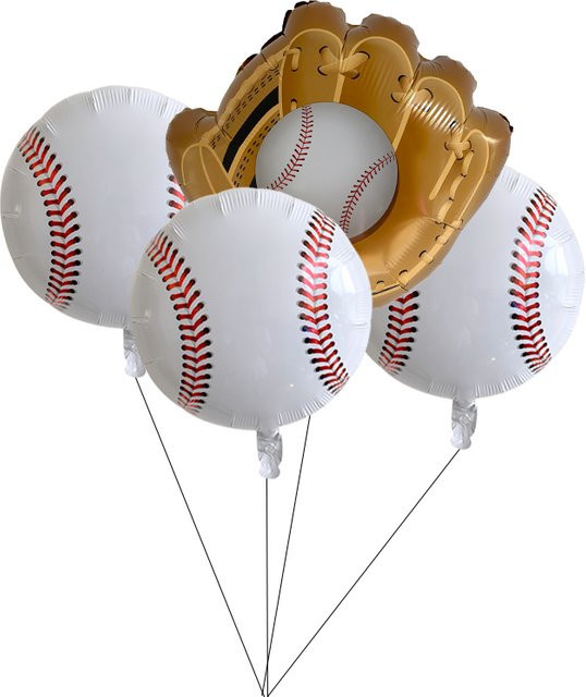 LQZZY Baseball Luftballons, 4-teiliges Set - Bild 1
