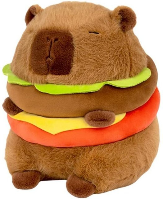 Binchi Keji Travel Capybara Burger Plüschtier, Stofftier, ab 3 Jahren - Bild 1