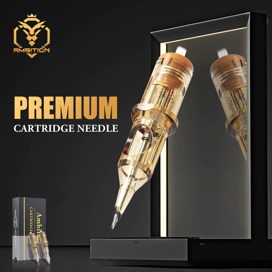Ambition Tattoo Nadeln Mixed, 50 Stück, Microblading Nano SMP & Semi-Permanent Ink Cartridge - Bild 2
