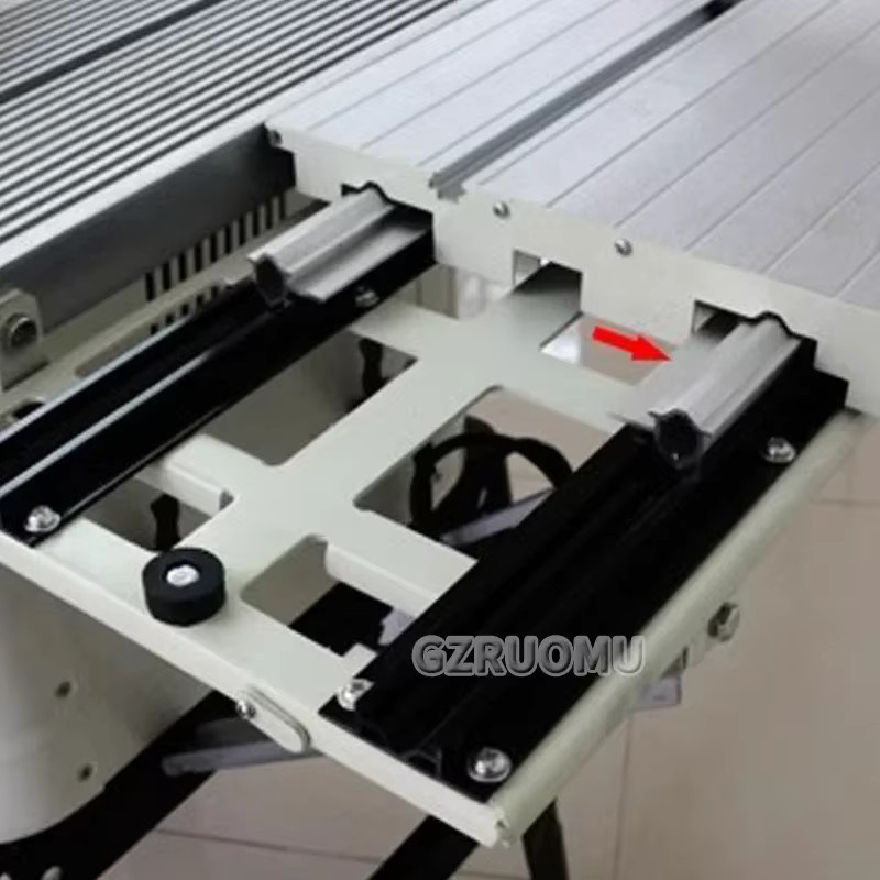 GZRUOMU JTS-250IID Multifunktionale 10-Zoll Schiebetischkreissäge Elektrische Holzbearbeitungs-Schneidemaschine - Bild 3