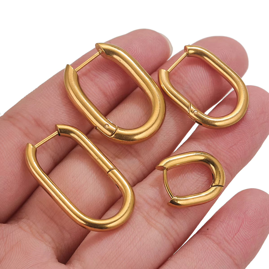 Elomia Hoop Ohrringe, Gold, Damen - Bild 2