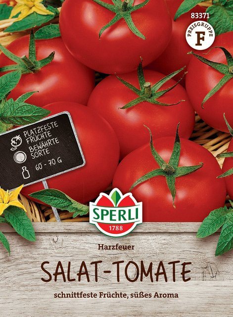SPERLI Tomatensamen Harzfeuer F1 rote Gemüsesamen - Bild 1
