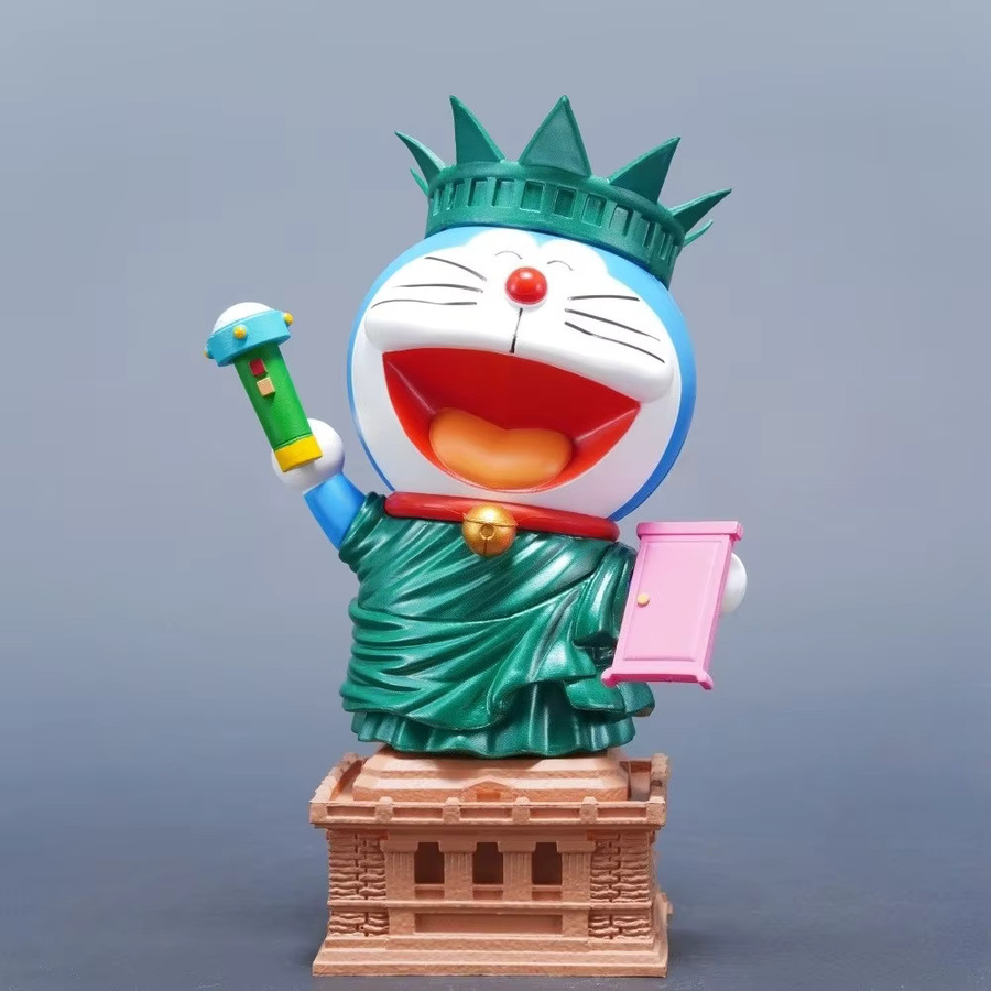 Bandai Doraemon Cosplay Freiheitsstatue, Actionfigur, Einzelfigur, Bunt / Mehrfarbig - Bild 2