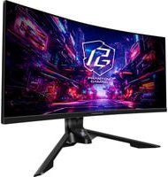 ASRock PG34QRT3A Gaming-Monitor, 86,3 cm, Curved WQHD, 180Hz, VA-Panel, Schwarz, HDMI, DisplayPort - Bild 2