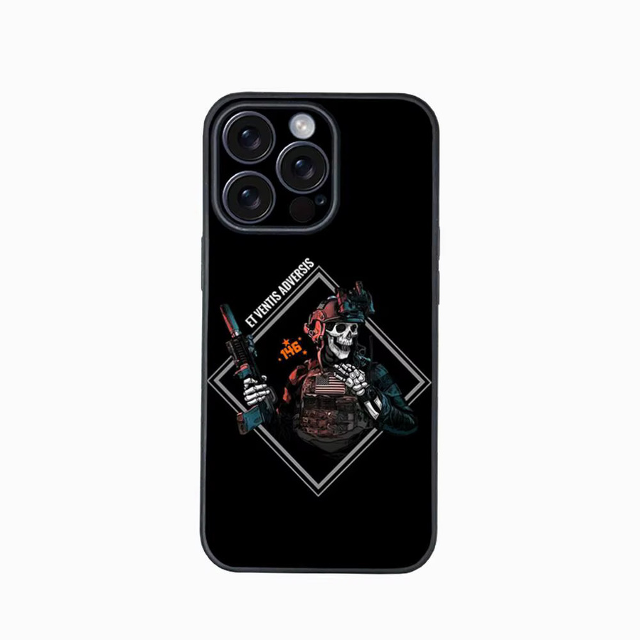 Forward Observations Group Softshell Handyhülle für Apple iPhone 12 bis 16 Pro Max Plus in Schwarz - Bild 3