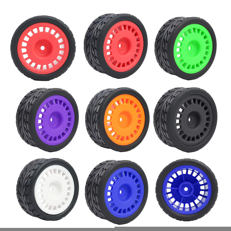 FACSNY Off Road Buggy Reifen, 4-teiliges Set, 12 mm Sechskanträder, 1:16 - Bild 2