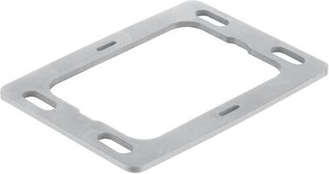 HARTING Flanschdichtung 19410009851 in Grau und Silber - Bild 1