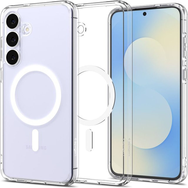 Spigen Ultra Hybrid MagSafe Schutzhülle für Samsung Galaxy S25 FE in Weiß - Bild 1