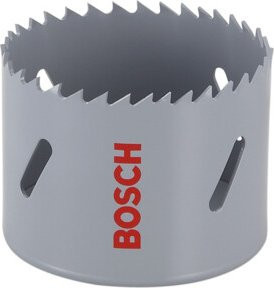 Bosch Lochsäge HSS-Bimetall für Standardadapter in Grau, Durchmesser: 57 mm - Bild 1