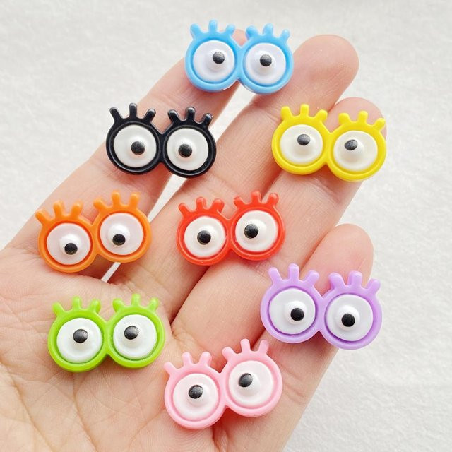 Yiran bag Kawaii Cartoon Tieraugen Bastelartikel 20-teiliges Set bunt - Bild 1