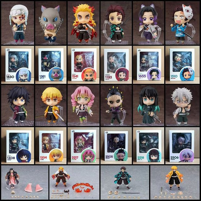 Bandai Demon Slayer Figuren Puppenset, Kunststoff, Bunt / Mehrfarbig - Bild 1