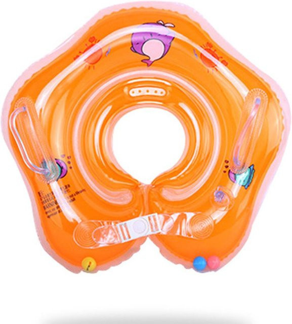 Doppel Person Schwimmen Kreis Aufblasbare Ring, beige - Bild 1