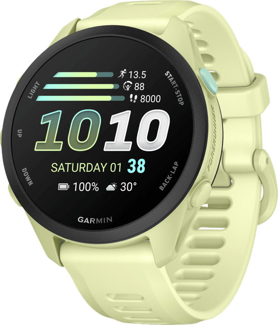 Garmin Forerunner 70 Smartwatch für Unisex in Gelb mit GPS und Herzfrequenzmessung - Bild 1