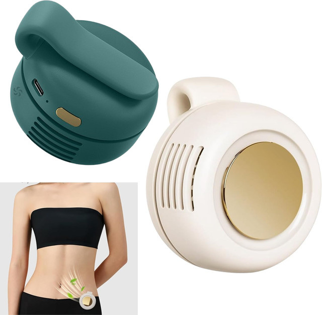 MIVM MF019 Mini-Clip-Ventilator mit 360 Grad Drehung und Windrichtungsanpassung in Grün - Bild 1