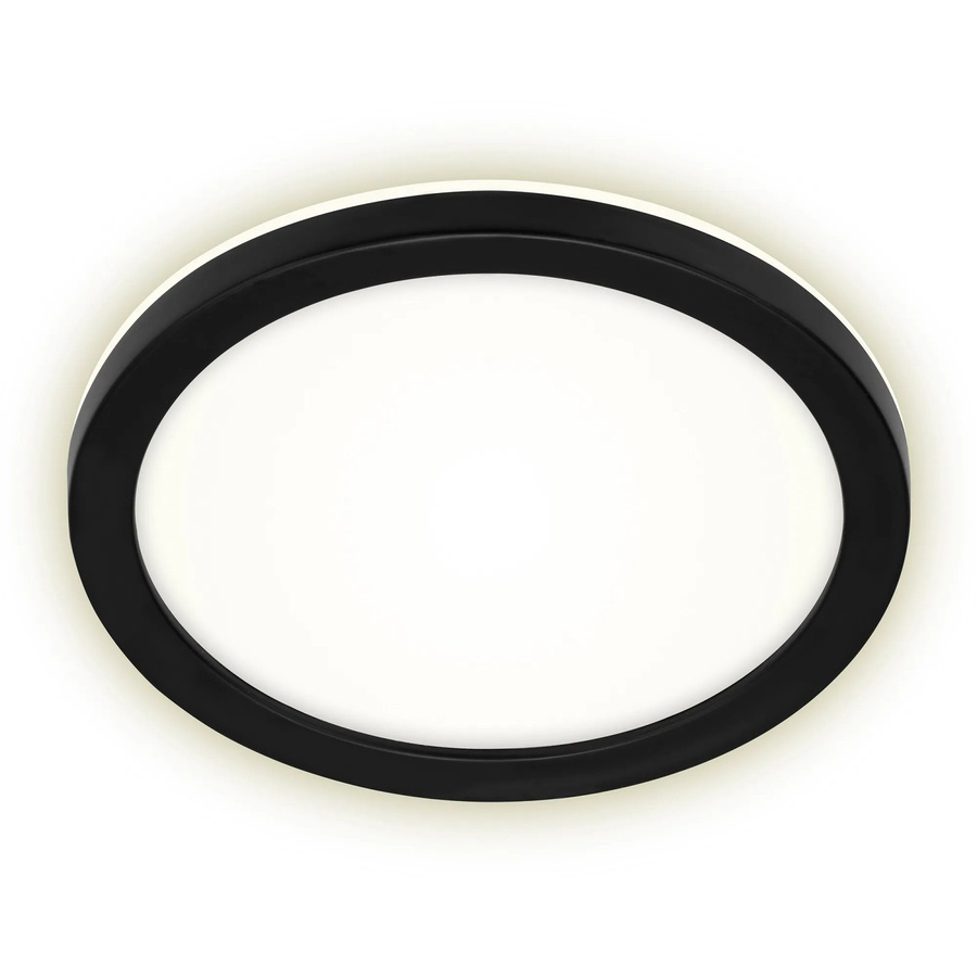 Brilo LED-Außenleuchte Frankfurt Wandleuchte Schwarz rund Durchmesser: 21 cm - Bild 2