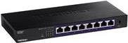 TRENDnet TEG S380 Unmanaged Switch mit 8 x 100/1000/2.5G Ethernet/LAN Ports in Schwarz und wandmontierbarer Ausführung - Bild 1