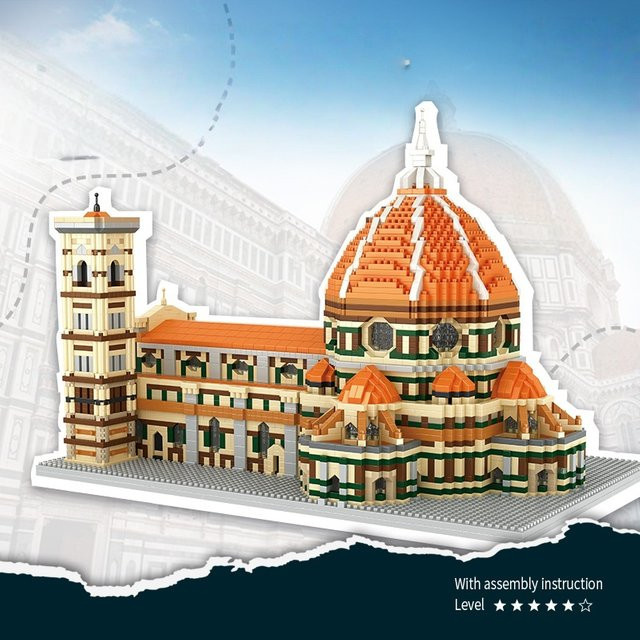 CACO BLOCKS Klassisches Architektur-Bausteinmodell, Mikroblock-Bausatz, 5.278 Teile - Bild 1