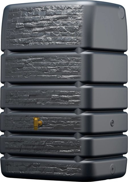 4rain Mauertank Slim Stone Decor 510 Regentank in Steinoptik, Farbe: Graphite Grey - Bild 1