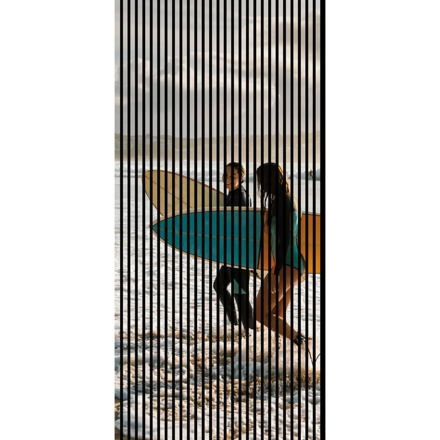 FN Acustico Akustikplatte Surf 1 aus PET und MDF in Bunt, B/H: 113,3 x 240 cm, Tiefe: 1,9 cm - Bild 2