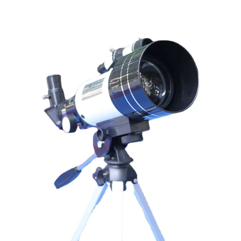 Astronomisches Teleskop Jnash mit Suchspiegel und hoher Vergrößerung in Weiß - Bild 3