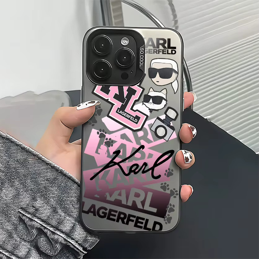 K-kar-ls Luxuriöse Handyhülle für iPhone 17 16 15 14 13 12 11 Pro Max Mini Air Plus Sturzsichere Rückabdeckung - Bild 2