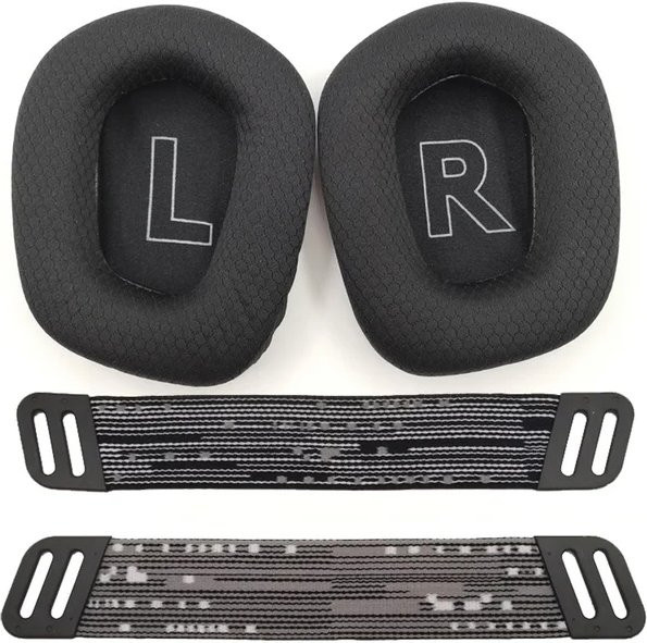 Logitech Ersatz-Kopfband-Ohrpolster aus Schaumstoff für G733 und G335 in Schwarz - Bild 1