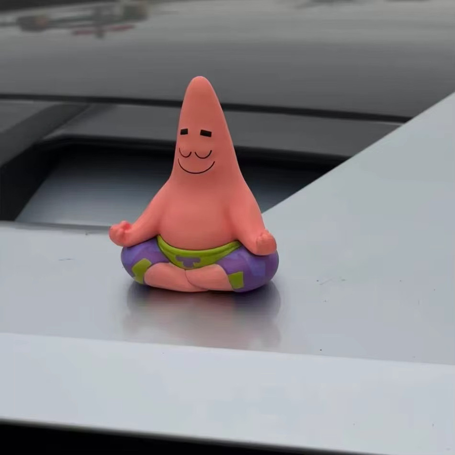 Bandai SpongeBob Schwammkopf Patrick Star, PVC-Figuren Puppe, 9cm - Bild 4