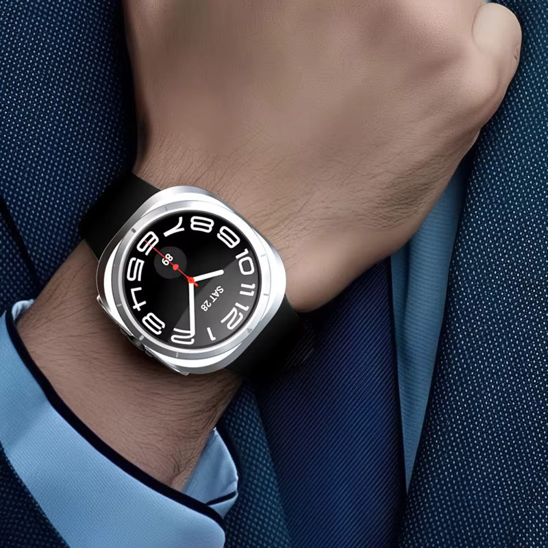 Samsung Uhrenzubehör Rahmen Schutz, Kunststoff, transparent, Samsung Galaxy Uhr 7 Ultra 47mm, 40mm, 44mm - Bild 3