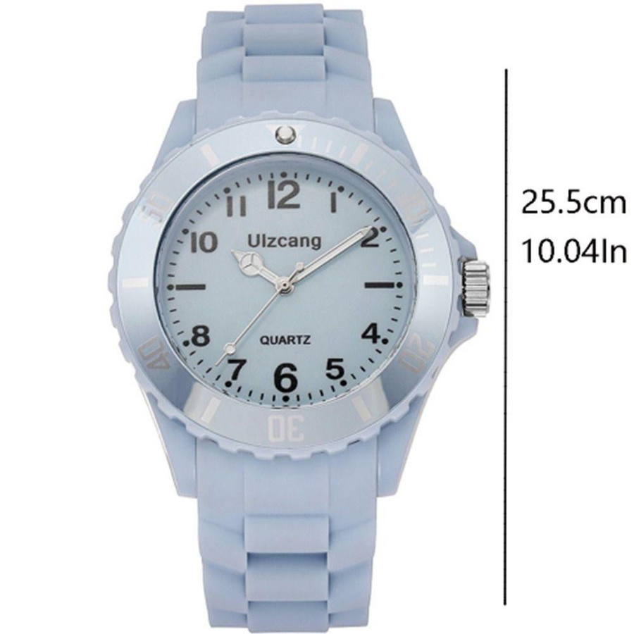 Yiningohj Sportuhr, Quarz, Silikon, Blau, Unisex - Bild 2