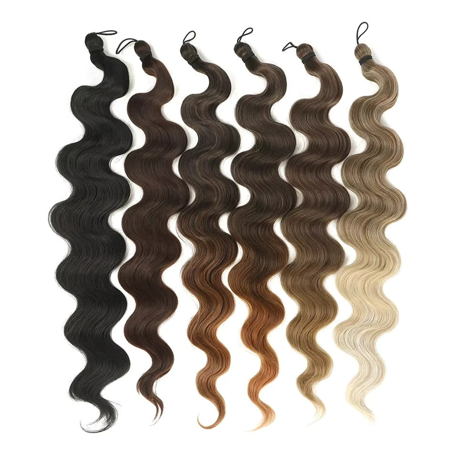 Booming Hair Häkelhaar, 24 Zoll, gewellt, synthetisch, Damen - Bild 2