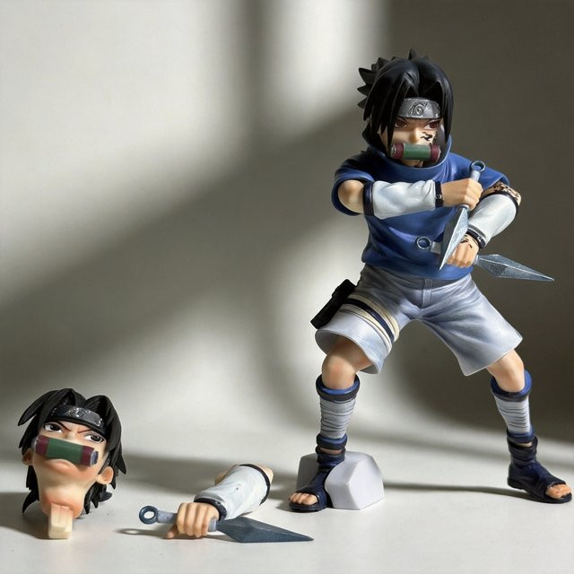 Bandai Naruto Uchiha Sasuke Sammelfigur, PVC-Statue, 18,5cm - Bild 1
