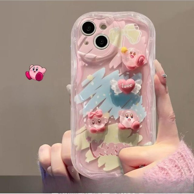 Niedrige Handyhülle mit dreidimensionaler Puppe und Kette für Apple iPhone 11, 12 mini, 13, 14 Pro Max, Xs, XR und 6s Plus - Bild 1