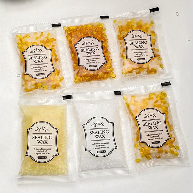 Sailor's Tears Siegelwachs Transparent 30g für Wachssiegel und Geschenkverpackungen - Bild 1