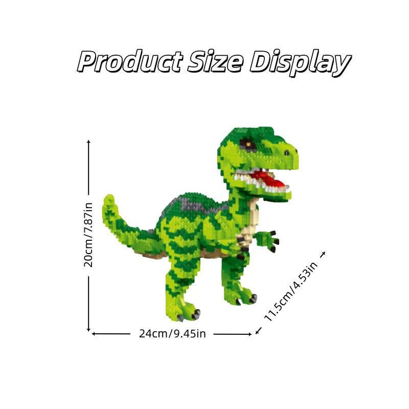 Linyi toy T-Rex Velociraptor Baustein Set ab 14 Jahren - Bild 3