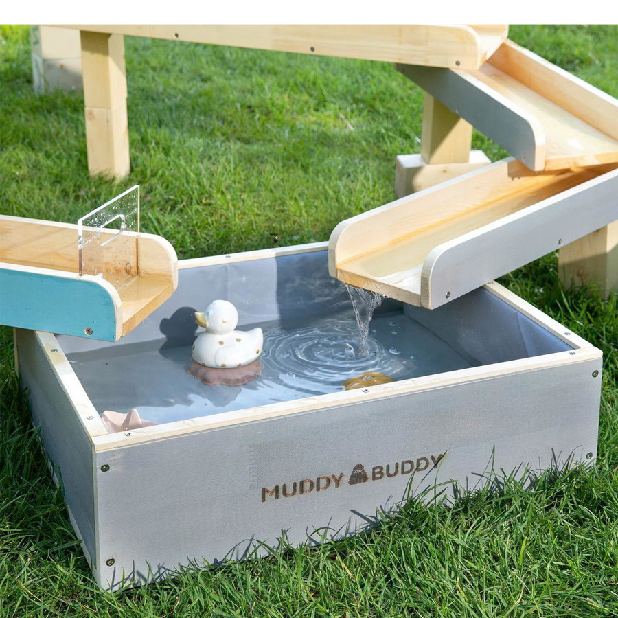 Muddy Buddy Aqua Traveller Wasserbahn Natur Wolkengrau Petrol - Bild 3