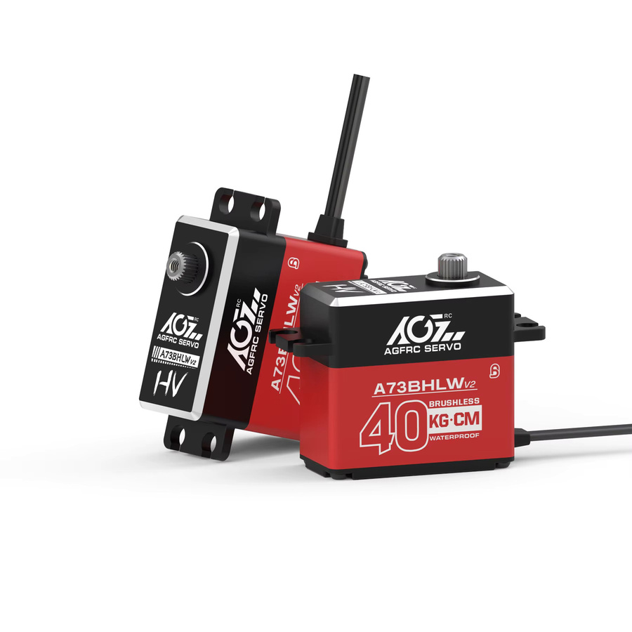 AGFRC Digitalservo, bürstenlos, wasserdicht, für RC-Modelle - Bild 2